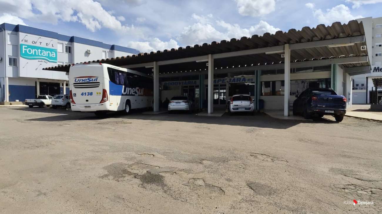 Linhas de transporte intermunicipal seguirão operando após fechamento da Rodoviária de Tapejara