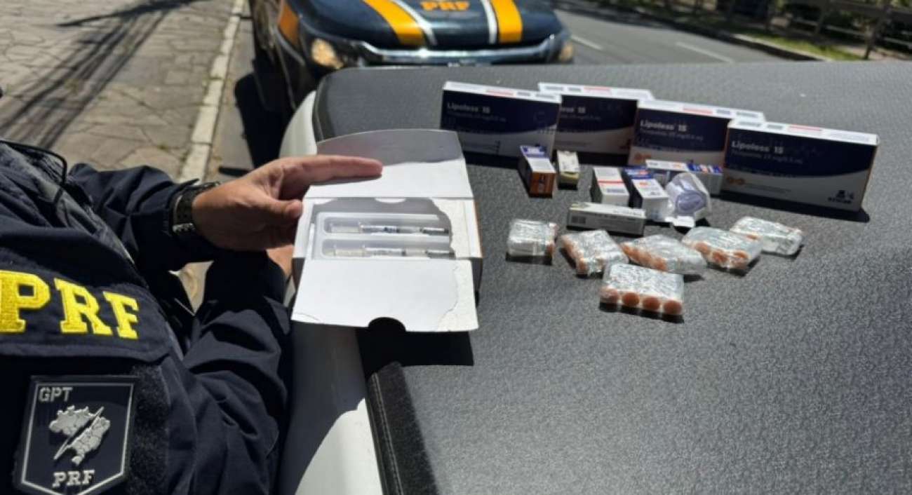 PRF realiza duas apreensões de “canetas emagrecedoras” no RS