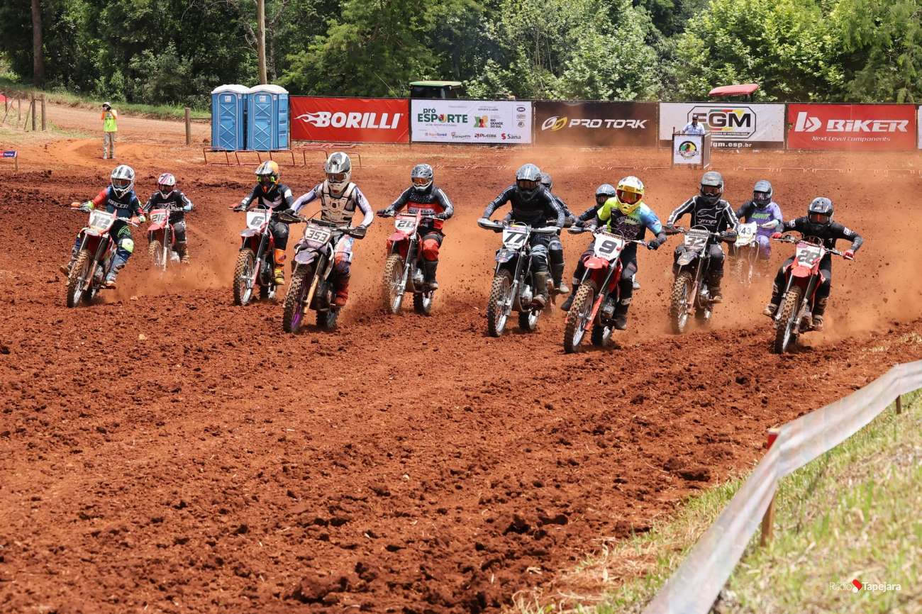 Finais dos Campeonatos Gaúcho e Sul-Brasileiro de Velocross agitam Tapejara, confira os resultados das corrida