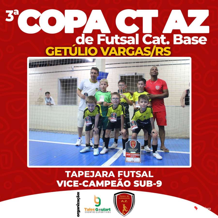 Terceira edição da Copa AZ reúne mais de 60 equipes em dois dias de competição