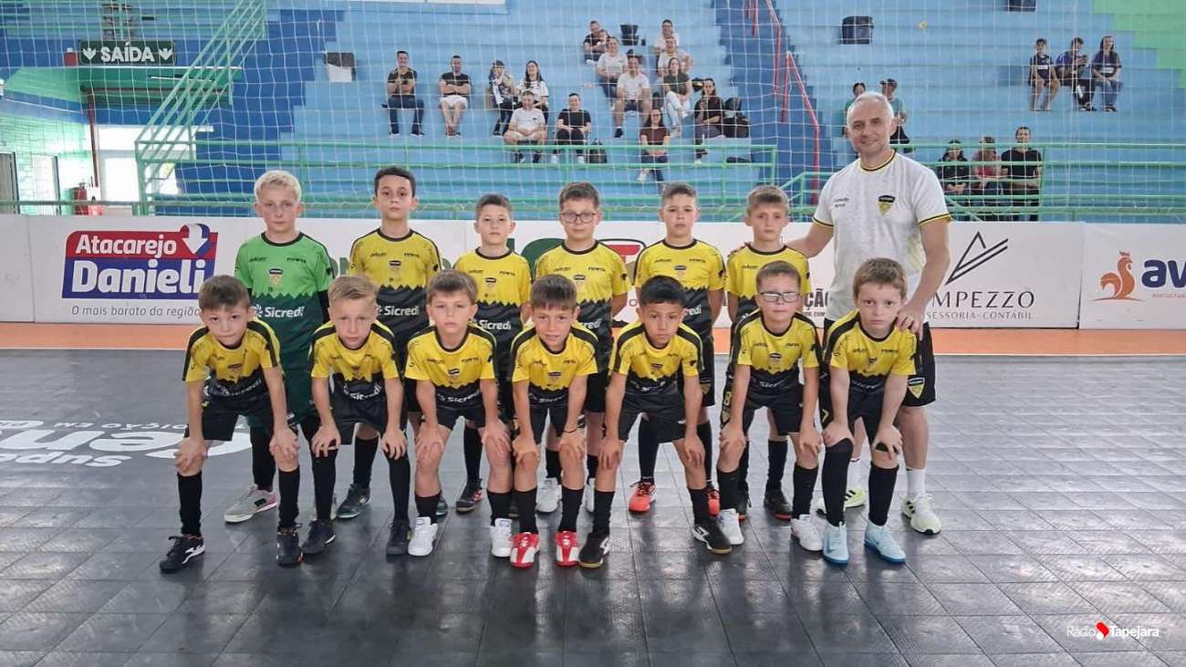 Base Onça: Sub-09 do Tapejara Futsal busca o título da Taça TG neste sábado