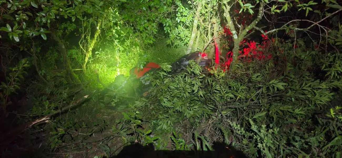 Motociclista fica ferido após acidente na ERS-135 entre Coxilha e Sertão