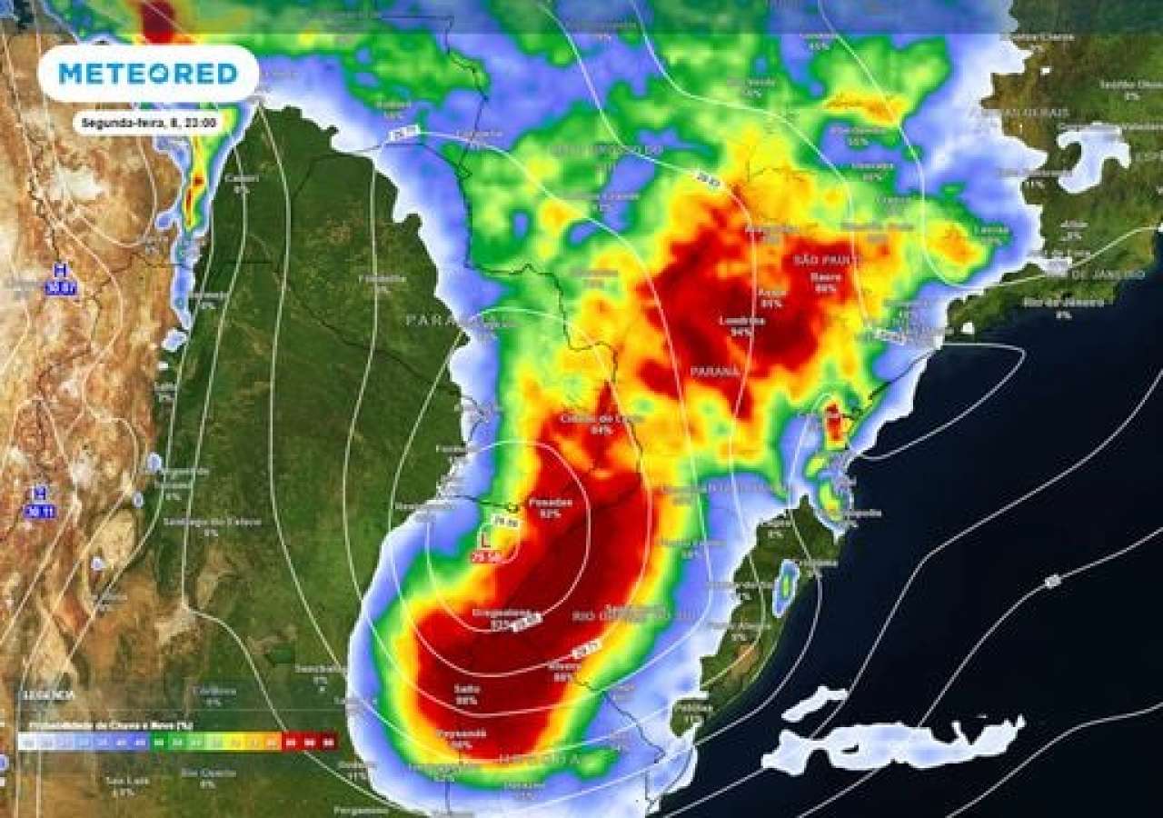 Tempo muda e há previsão de ciclone intenso