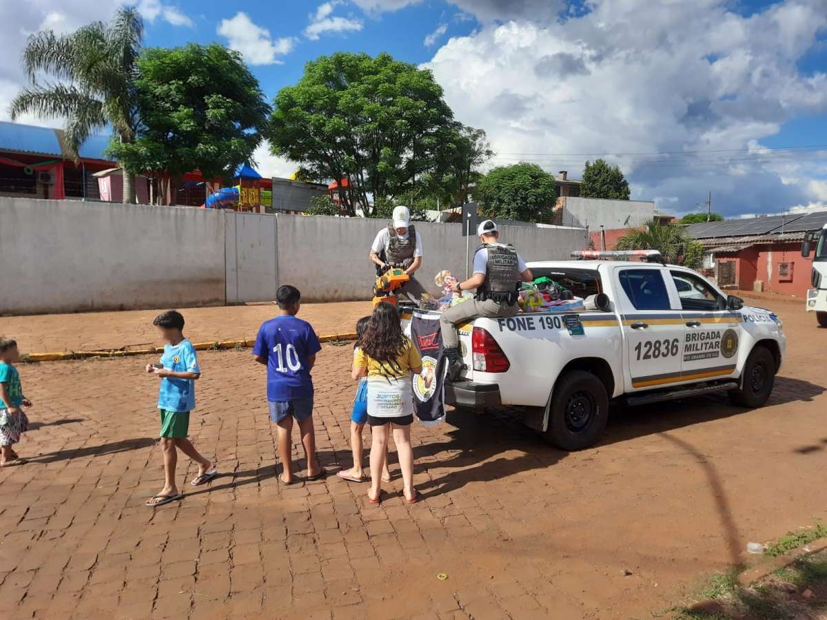 Doações para a campanha de natal do Proerd podem ser feitas até esta segunda-feira