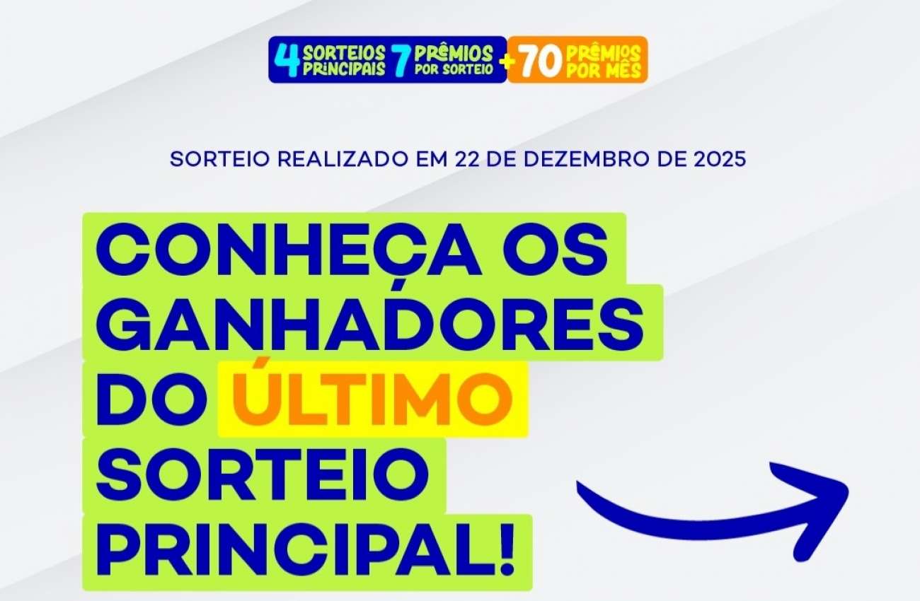 Divulgado os ganhadores do último sorteio principal do Valoriza Tapejara Digital
