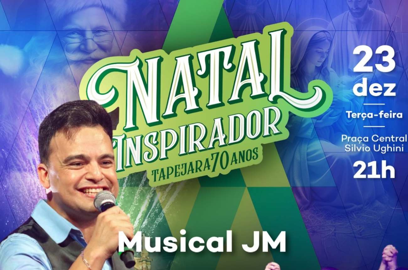 Programação do Natal Inspirador de Tapejara termina nesta terça-feira