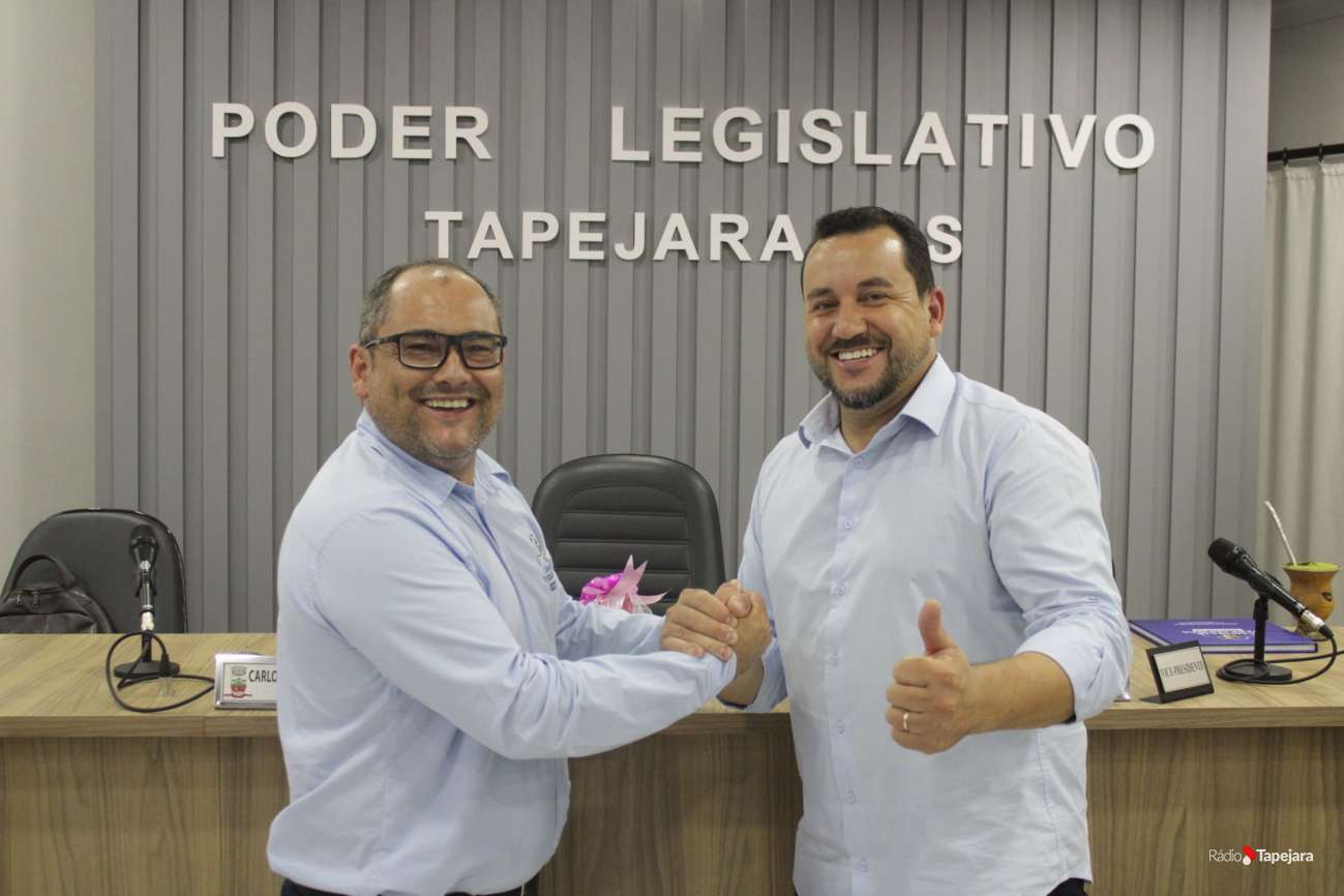 Vereador André Rodrigues da Silva é eleito novo presidente da Câmara de Tapejara para 2026