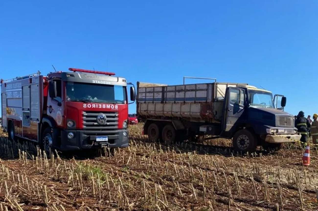 Agricultor morre esmagado por caçamba de caminhão enquanto fazia manutenção do equipamento, em Tenente Portela
