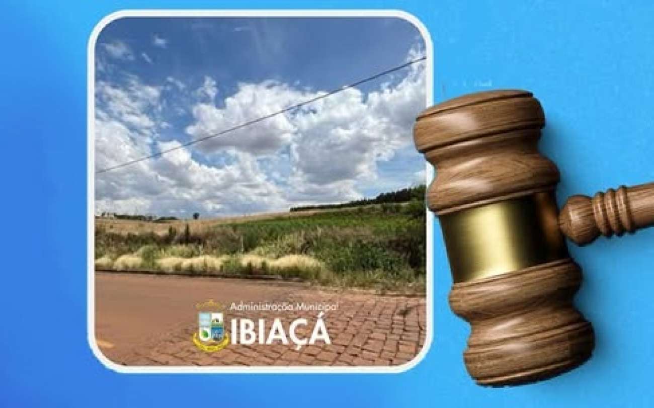 Prefeitura de Ibiaçá irá realizar Leilão presencial de um Loteamento