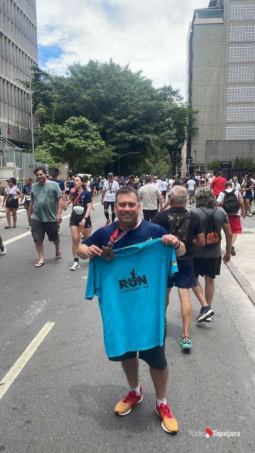 Atleta tapejarense participa da 100ª edição da Rústica de São Silvestre em São Paulo