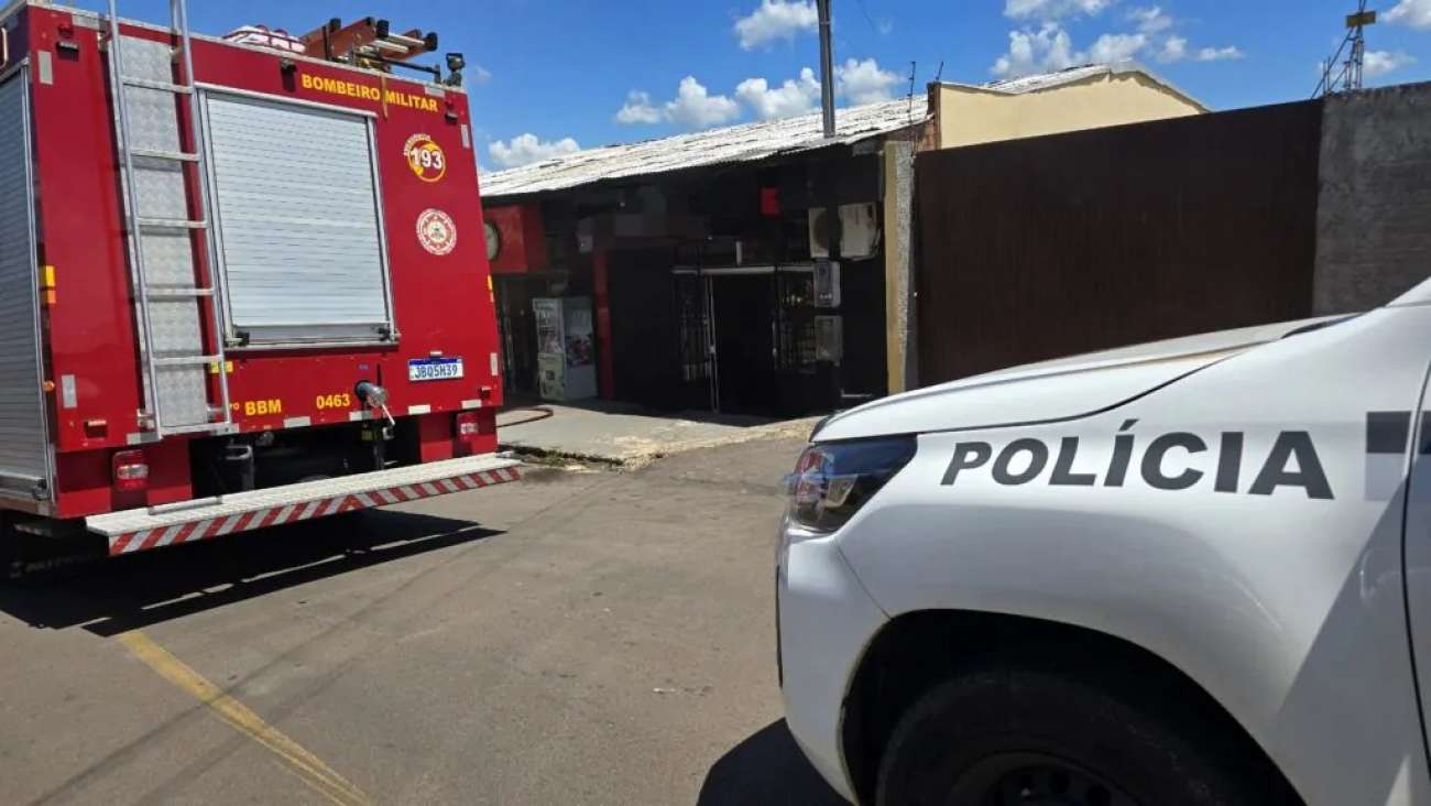 Princípio de incêndio atinge restaurante de Passo Fundo