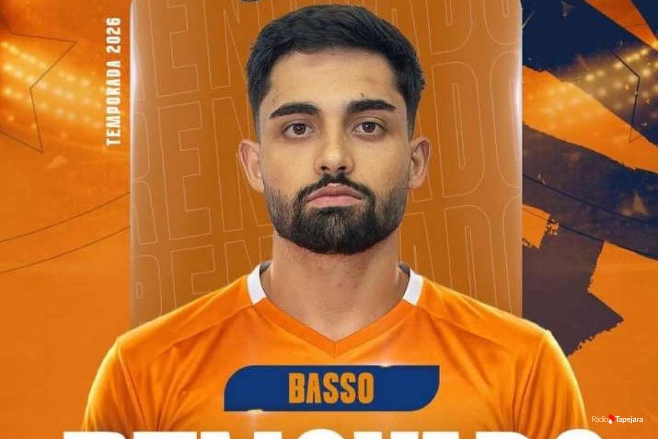 Tapejarense Rafael Basso renova contrato com o Passo Fundo Futsal