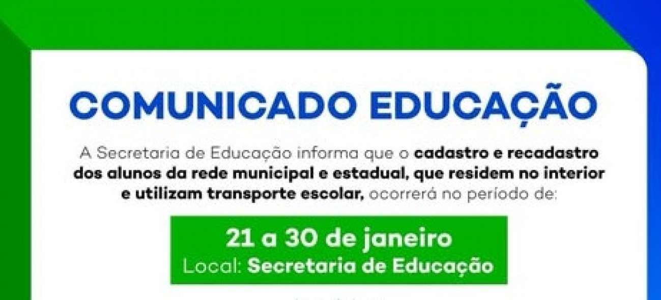 Aberto período de cadastro e recadastro para o transporte escolar em Tapejara