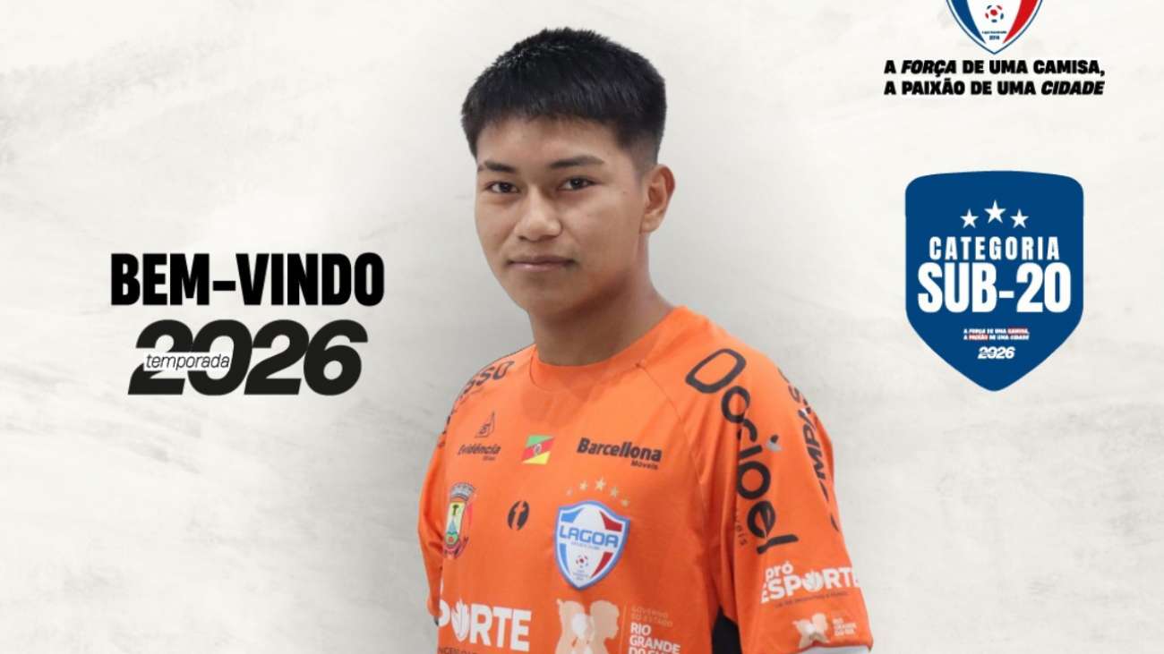 Tapejarense Pajé é o novo reforço do Lagoa E.C. Sub-20 para 2026