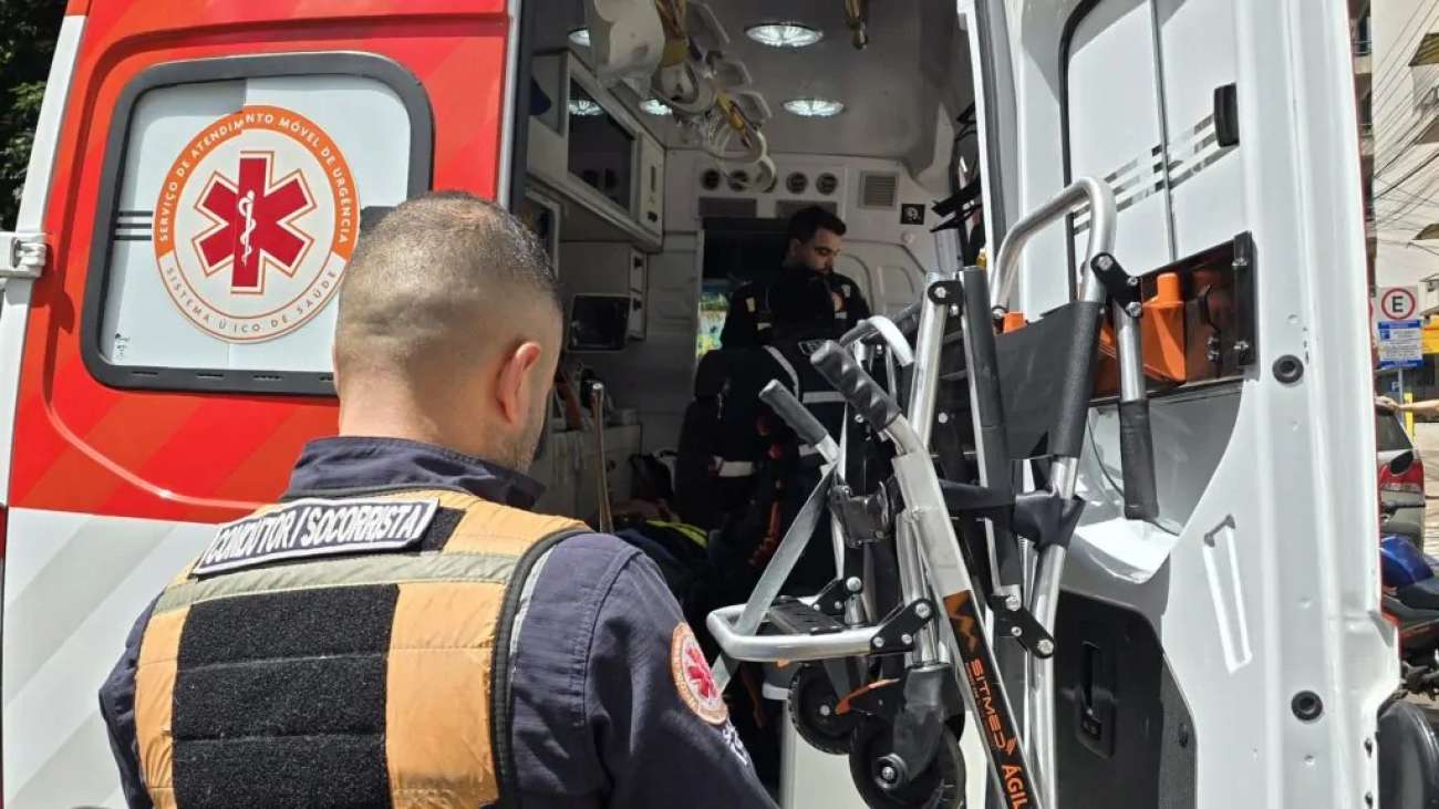 Motorista provoca acidente no centro de Passo Fundo e foge do local