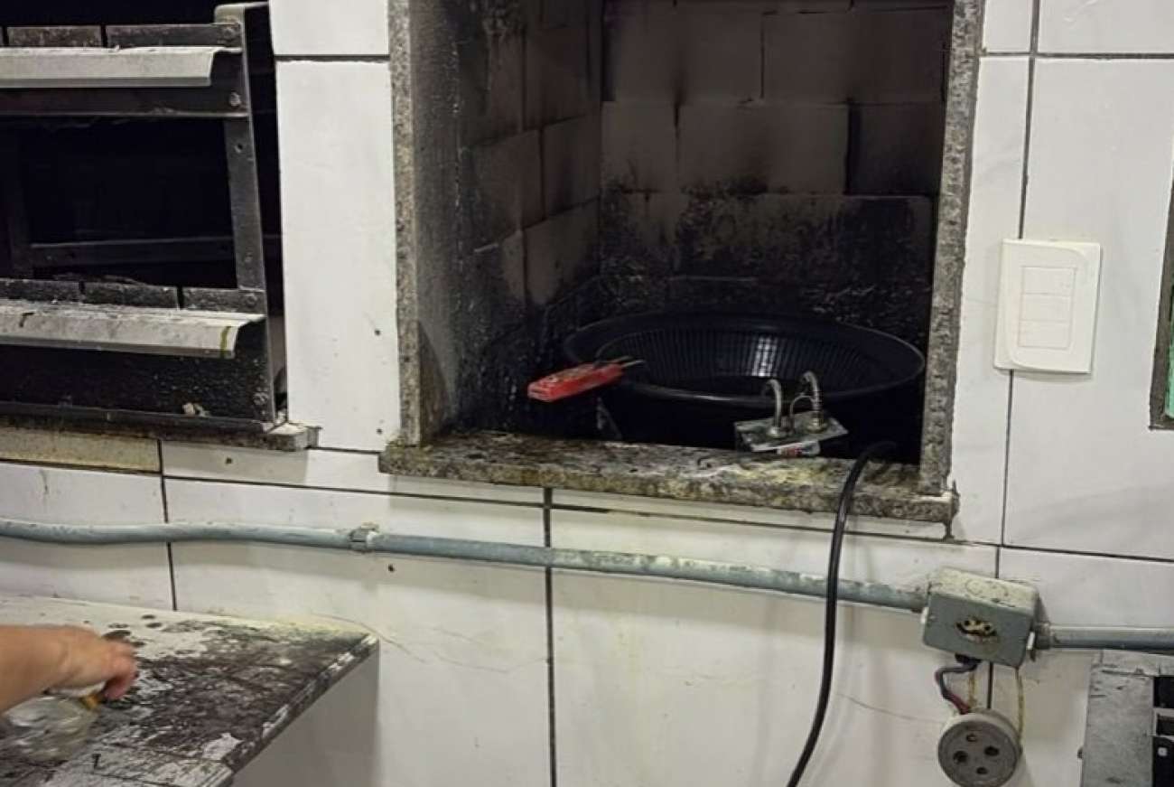 Princípio de incêndio atinge restaurante em Capão Bonito do Sul