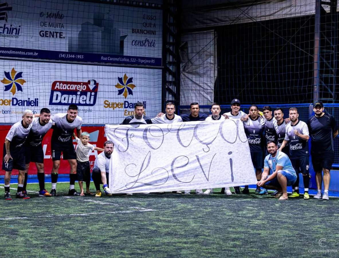 Carrera Futsal promove ação solidária para auxiliar tratamento do pequeno Levi