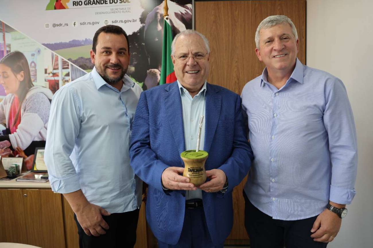 Prefeito Evanir Wolff (Big) retorna das férias e cumpre intensa agenda em Porto Alegre