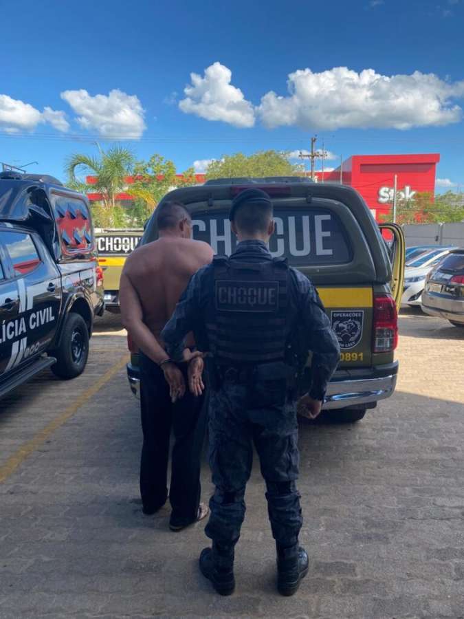 Foragido da Justiça é preso na área indígena em Mato Castelhano