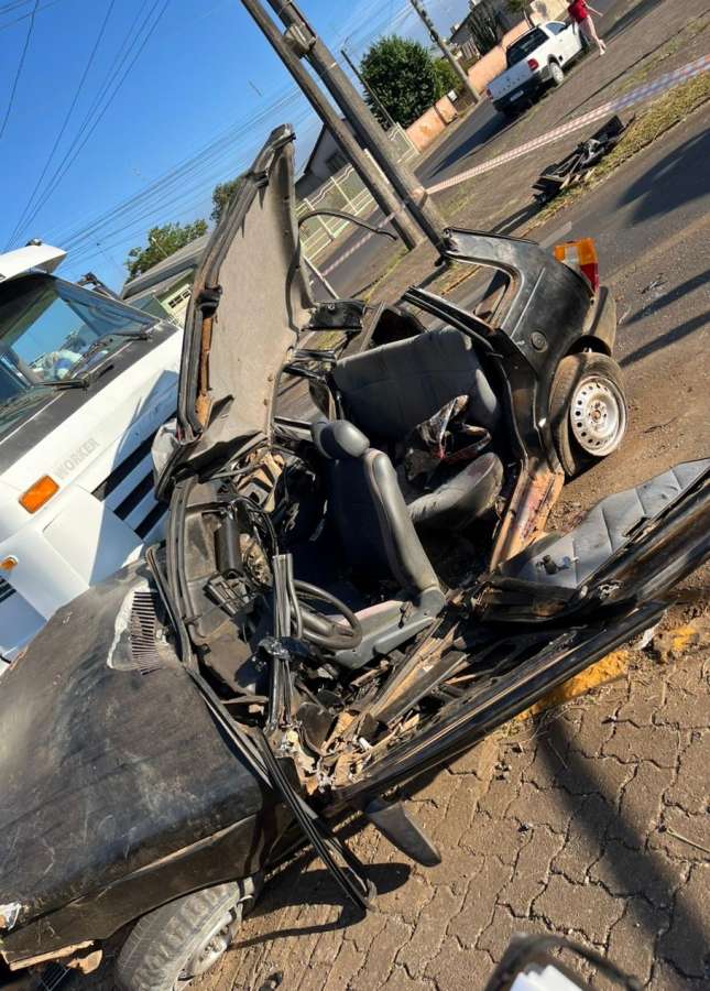 Acidente de trânsito com vítima fatal é registrado na manhã desta quarta-feira em Vacaria