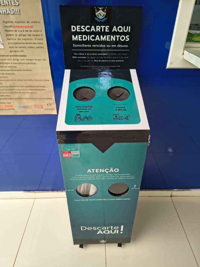Água Santa instala ponto de coleta para descarte de medicamentos vencidos
