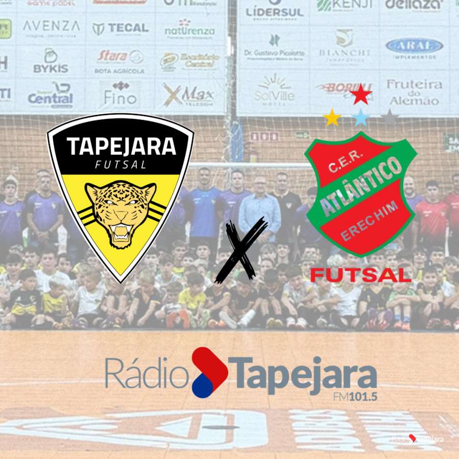 Tapejara Futsal irá enfrentar o Atlântico no primeiro jogo-treino de 2026