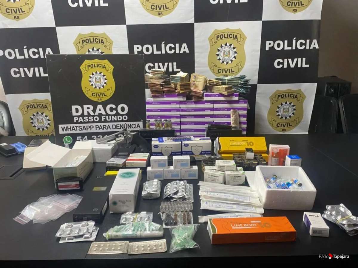Polícia Civil deflagra operação Castelo de Cartas em Passo Fundo