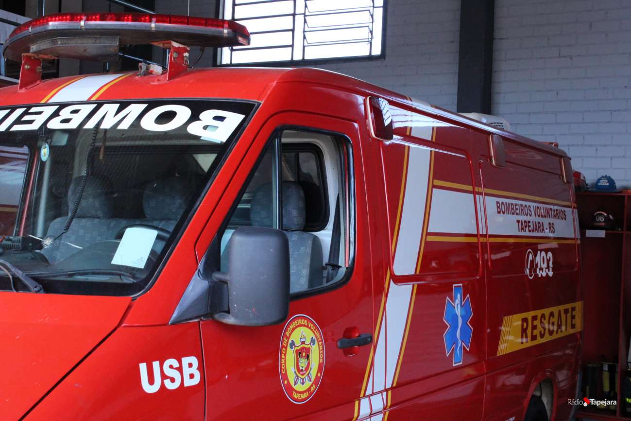 Princípio de incêndio atinge secadora de grãos em Charrua