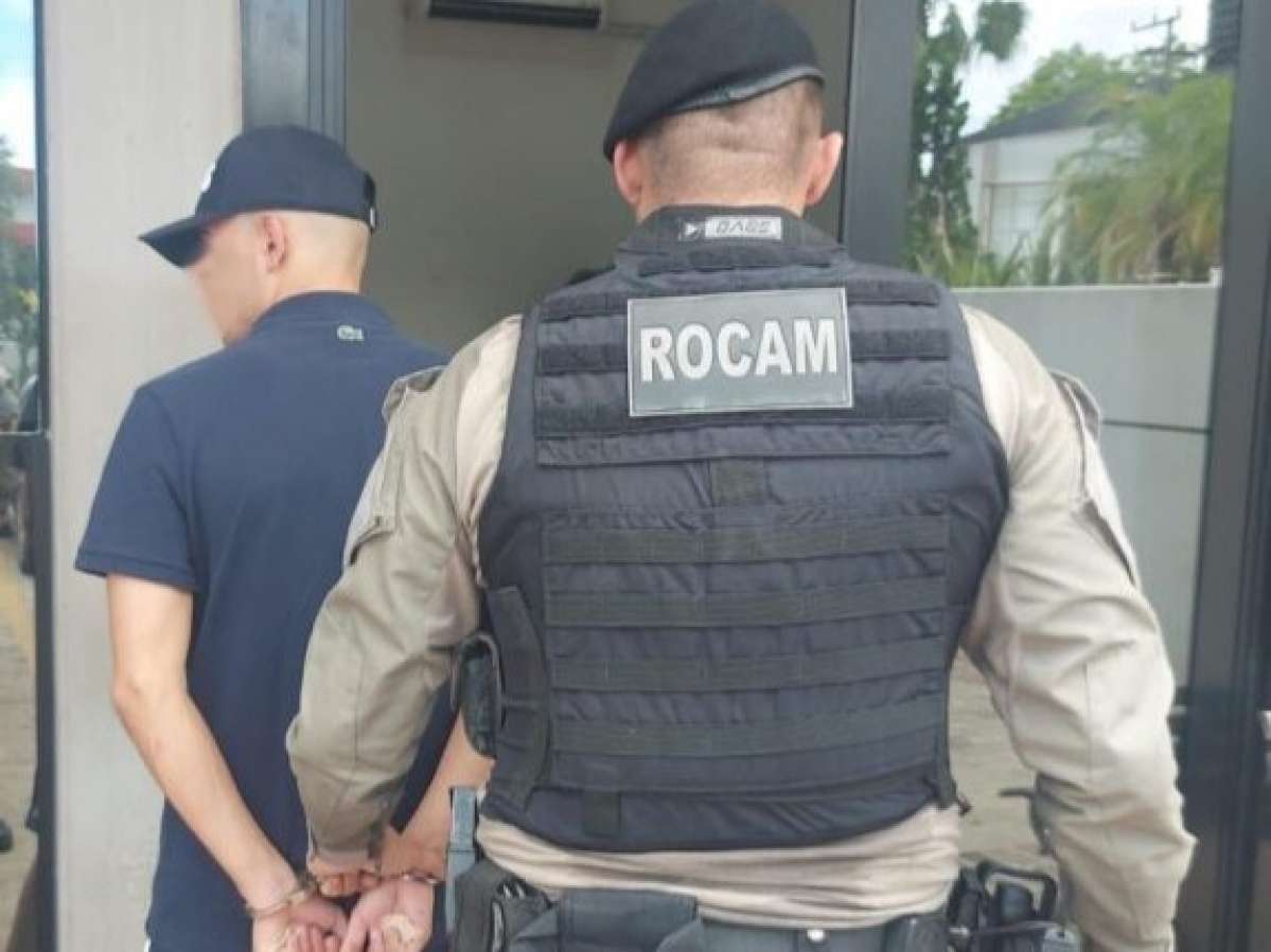 Homem considerado de alta periculosidade é preso durante ocorrência de violência doméstica em Passo Fundo