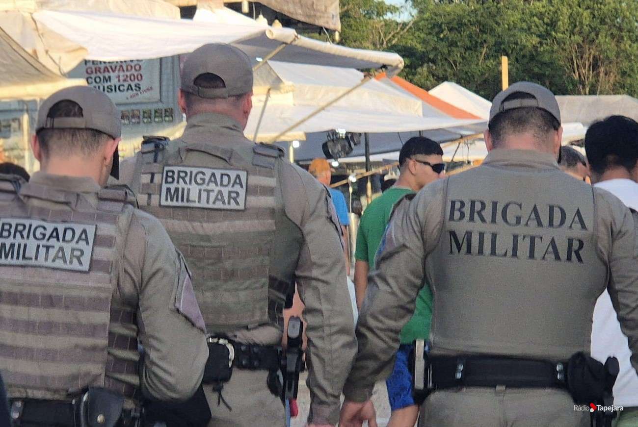 Homem furta celular durante Romaria de Ibiaçá e acaba preso pela Brigada Militar