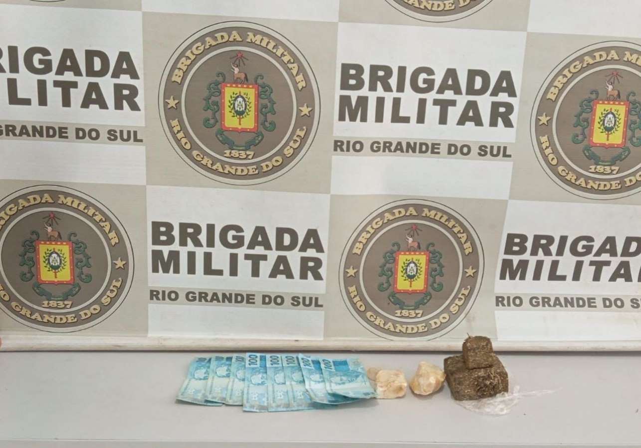 Dupla é presa por tráfico de drogas em Marcelino Ramos