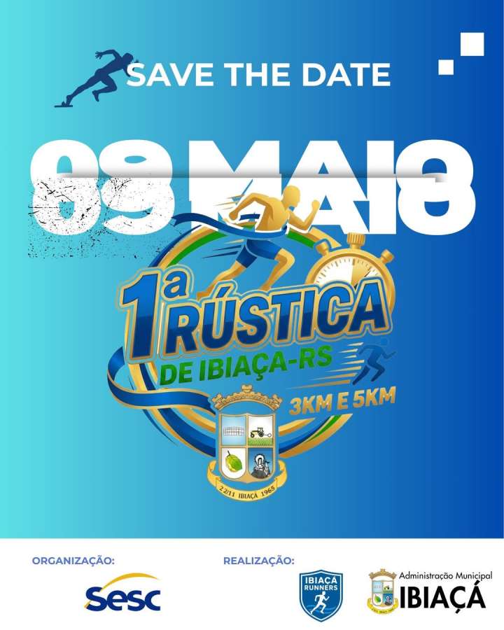 Ibiaçá define a data de sua primeira rústica