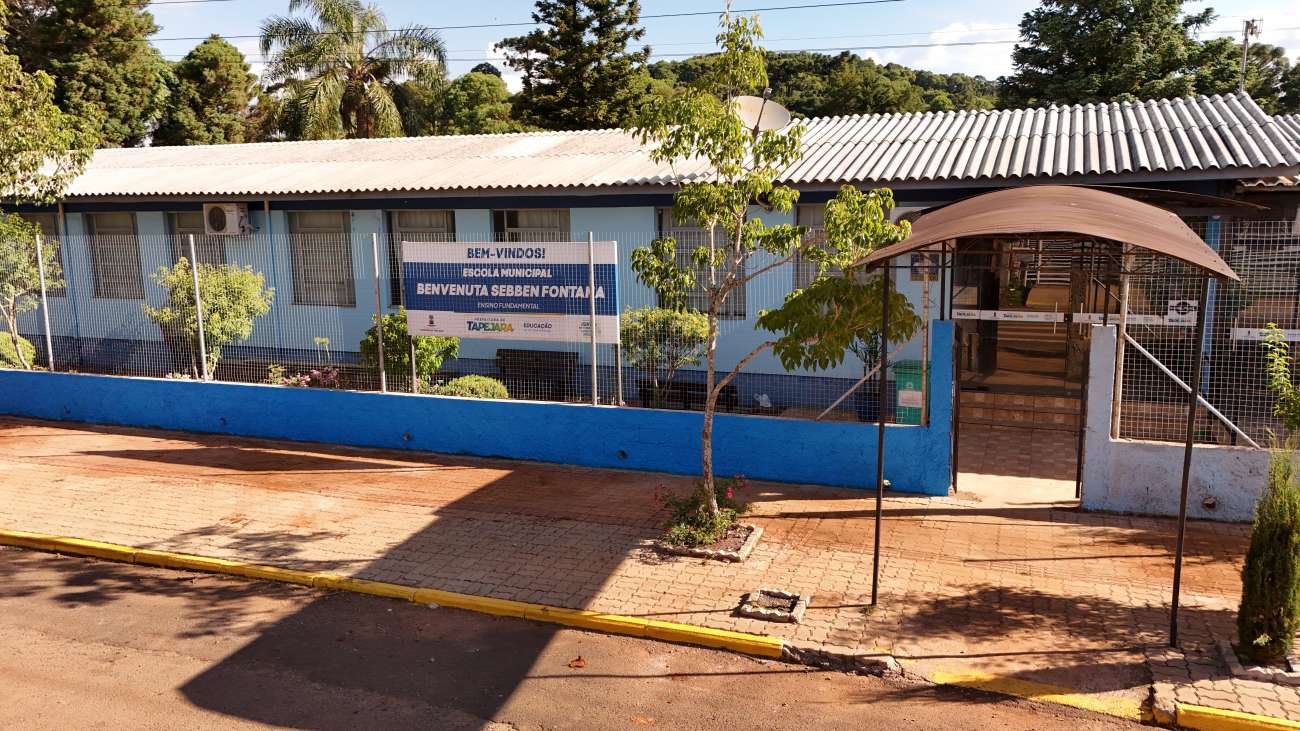 Novo cercamento reforça a segurança na Escola Benvenuta Sebben Fontana