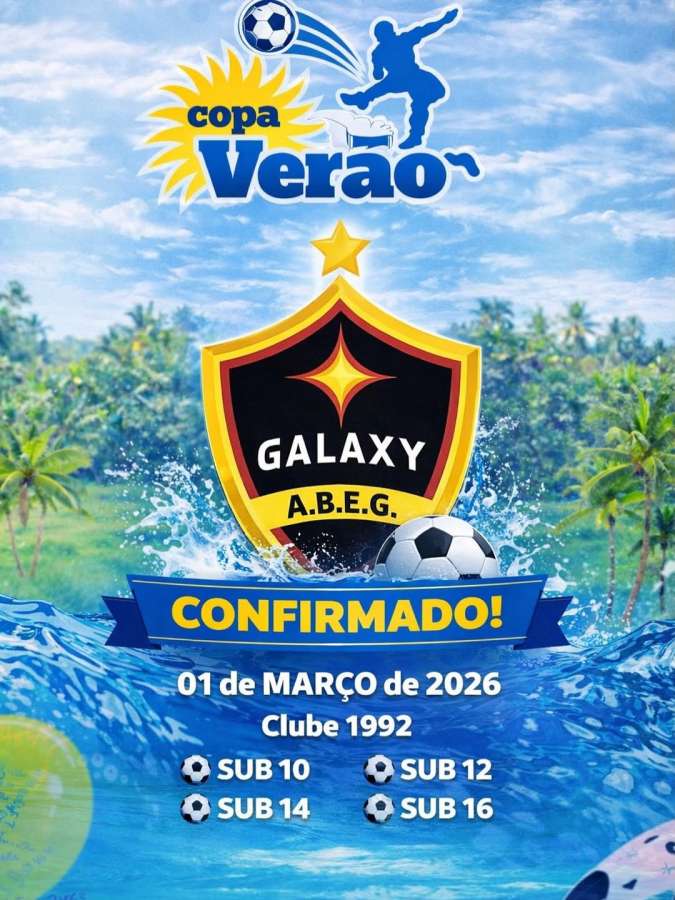 Galaxy confirma participação na Copa Verão de Carazinho 2026