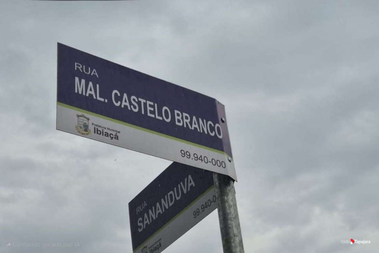 Ministério Público Federal volta a recomendar alteração de nome de rua, em Ibiaçá