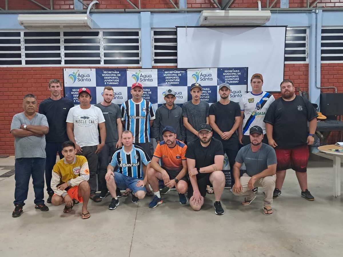 Congresso Técnico define detalhes do Campeonato Municipal de Futebol 11 de Água Santa
