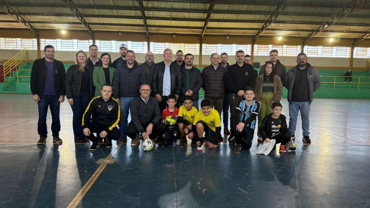 Tapejara Futsal abre inscrições para escolinha gratuita e amplia ações sociais no município
