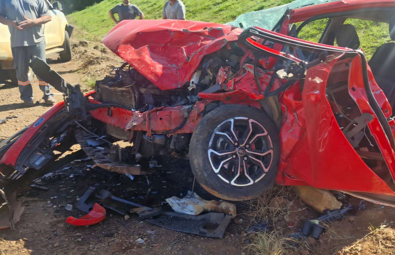 Atualizada: acidente em Sananduva deixou quatro pessoas feridas