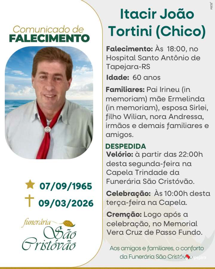 Itacir João Tortini (Chico)