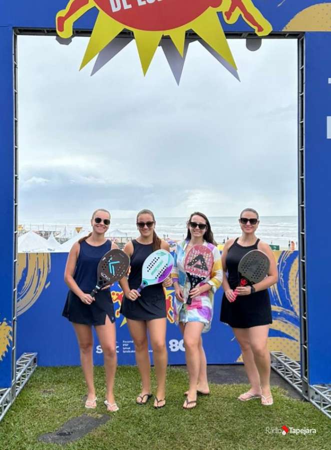 Atletas de Tapejara participam da final estadual do Circuito Verão Sesc de Esportes em Torres