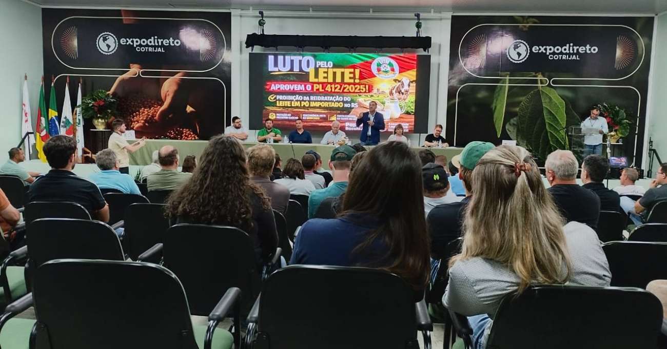 Sindicato de Tapejara participa de audiência pública na Expodireto Cotrijal