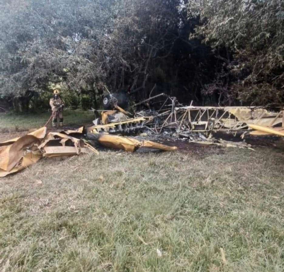 Piloto morre após queda de aeronave agrícola no interior de Cruz Alta