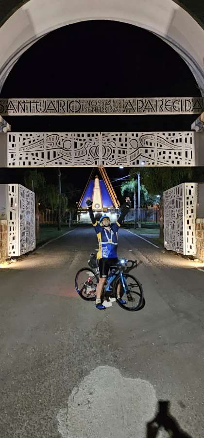 Ciclista tapejarense conclui BRM 300 km em desafio Audax BRM