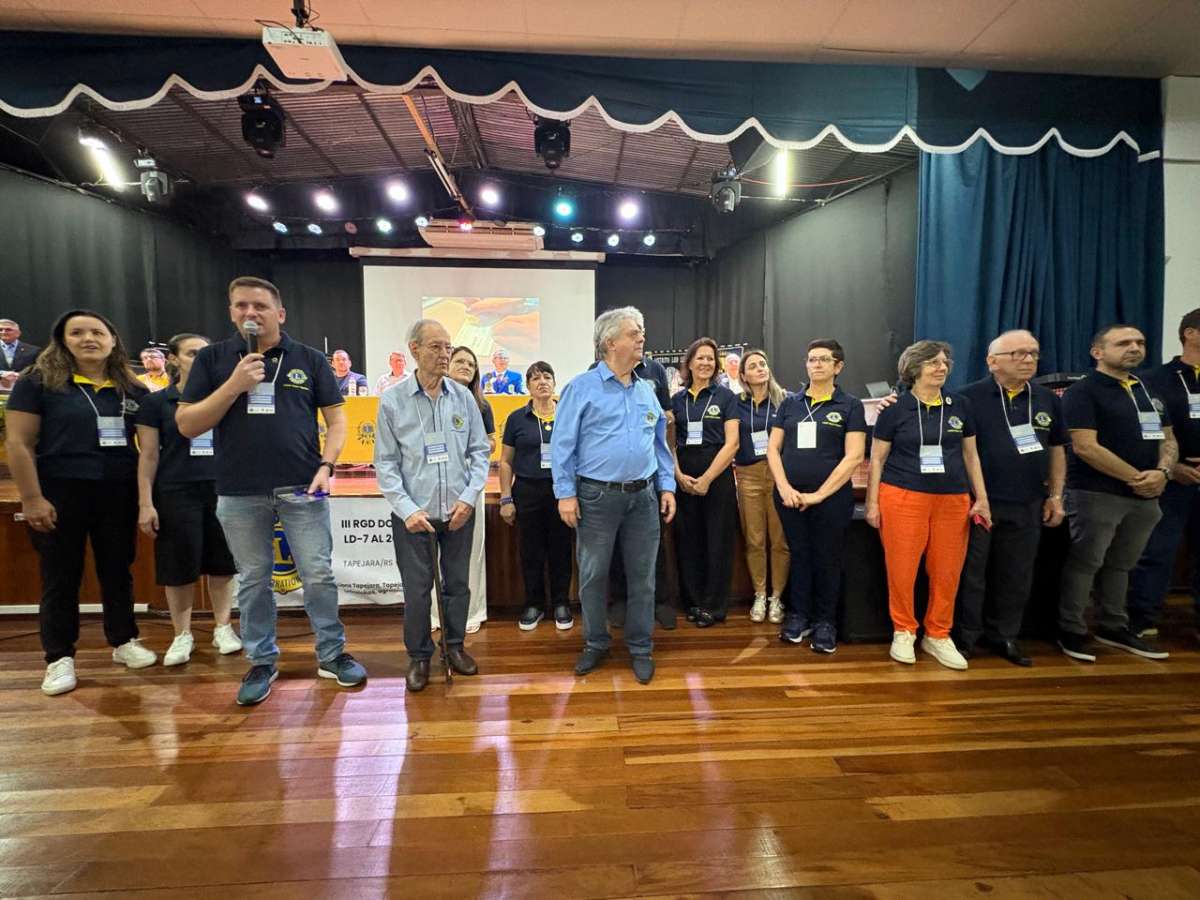 Tapejara sedia reunião do Conselho de Governadores do Distrito LD-7 do Lions Clube