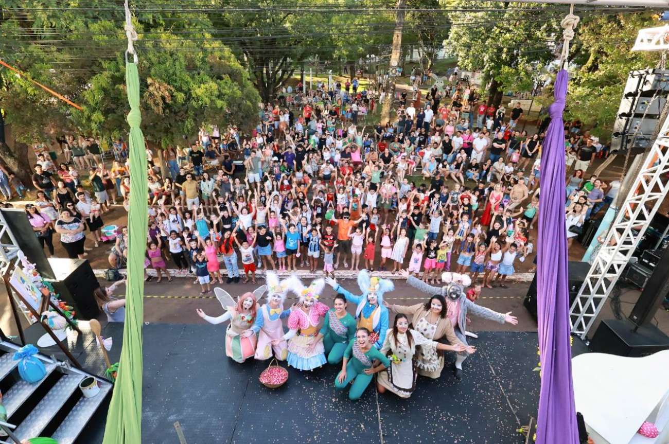 Tapejara inicia programação de Páscoa com espetáculo e atividades para as famílias