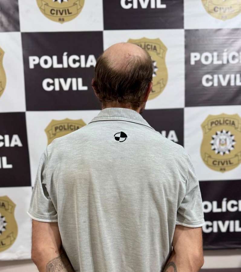 Delegacia de Polícia de Tapejara prende indivíduo acusado de furtos