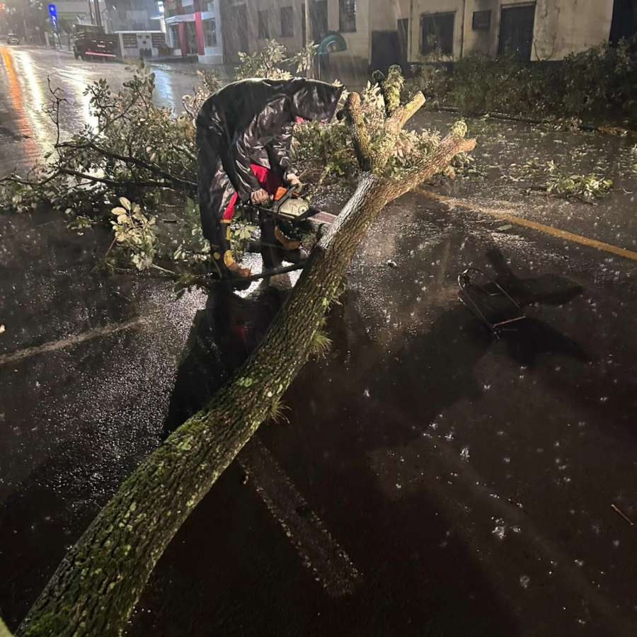Temporal causa danos em cidades do norte do RS
