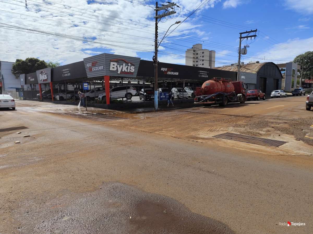 Temporal provoca alagamentos e danos em Tapejara e região