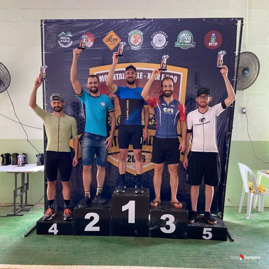 Ciclistas de Tapejara conquistam bons resultados no 8º Marau Bike
