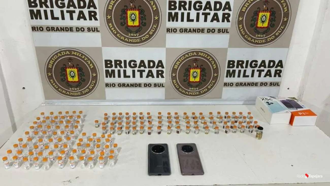 Casal é preso em Passo Fundo com centenas de medicamentos proibidos pela Anvisa